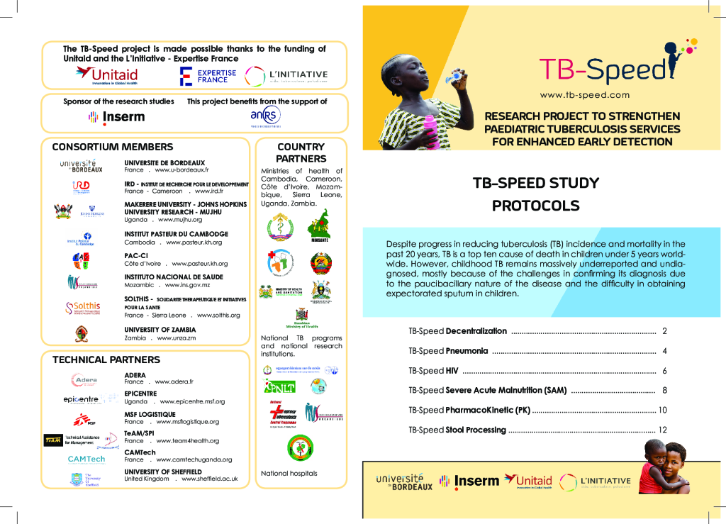TB-Speed Studies Summary