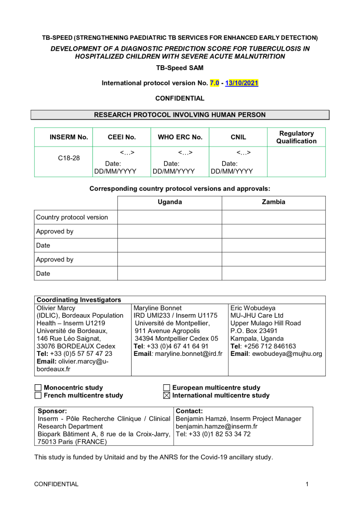 SAM Study Protocol